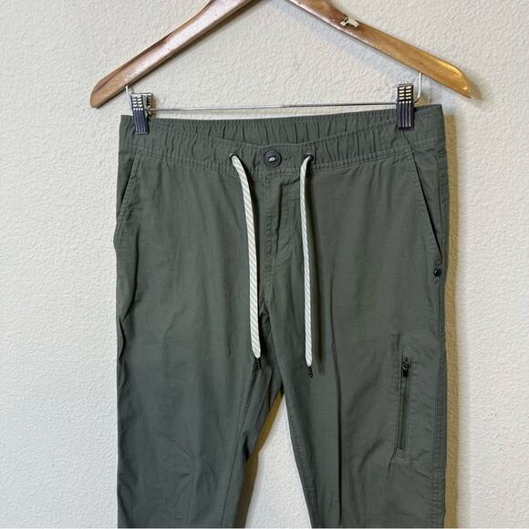 Vuori Green Ripstop Pants Womens Size M - Picture 3 of 6